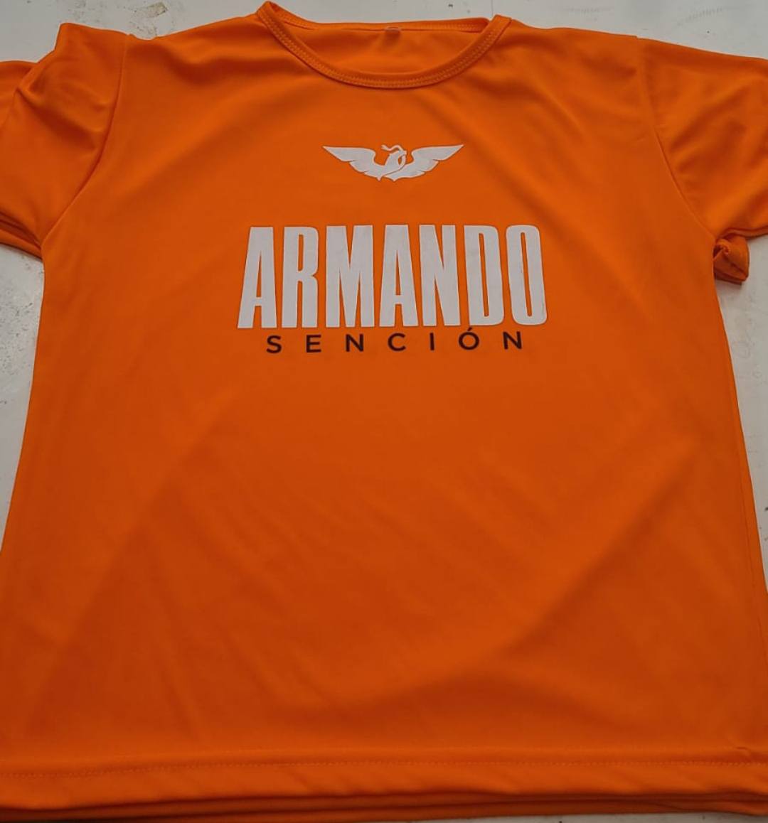 Camiseta personalizada para campaña política